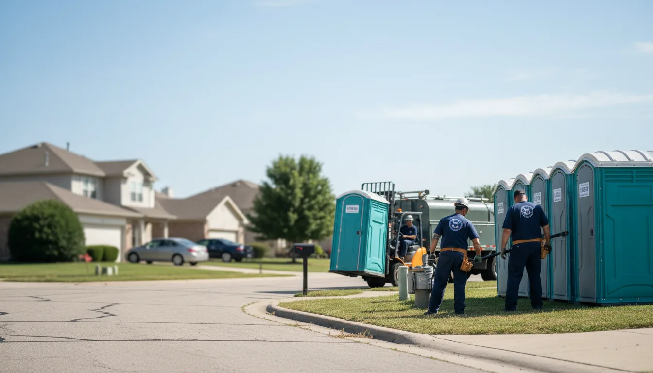 Porta Potty Rental in Wildwood, MO near me